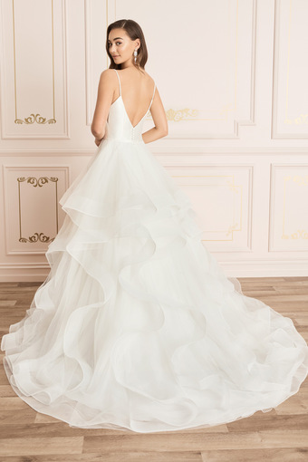 Simple Romantic Tiered Tulle Ballgown Caterina